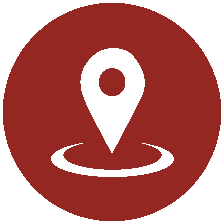 Ce bouton avec l'épingle de localisation renvoie vers la carte